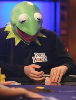 Tony G all'ultima PartyPoker Premier League: l'australiano sa ironizzare anche su di sé